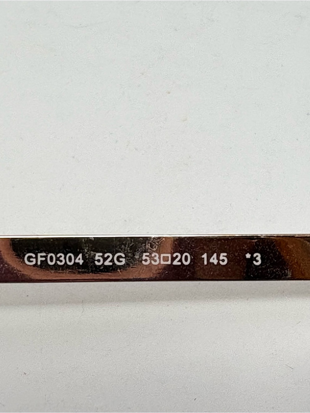 Guess 3-1.7 Women's GF0304 52G 53[]20 145 *3 Brown Sunglasses Tortoise Frame - Picture 8 of 9
